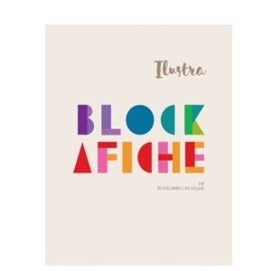 Block afiche 1/8 ilustra