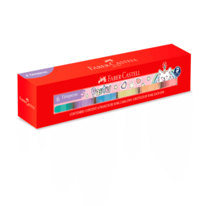 Tempera x6 pastel faber 30ml