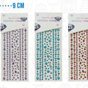 Brillitos adhesivos variados
