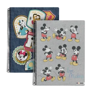 Cuaderno A4 premium Mickey Mouse Mooving 96 hojas