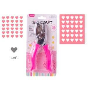 Sacabocados con forma Ibi Craft diseño de corazón 6mm