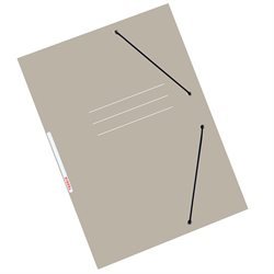 Carpeta con Elástico Teoría Beige