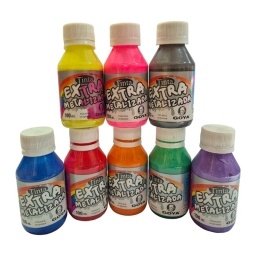 Tinta de expresion plastica metalizada 100ml goya