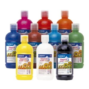 Témpera soluble en agua Campus University 500ml