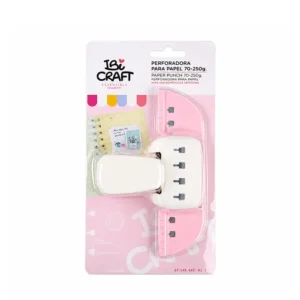 Mini perforadora Ibi Craft 4 orificios para encuadernación