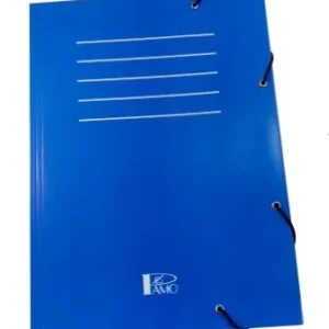 Carpeta oficio 26.4x36cm con elástico fondeada