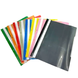 Carpeta plástica transparente A4 y Carta