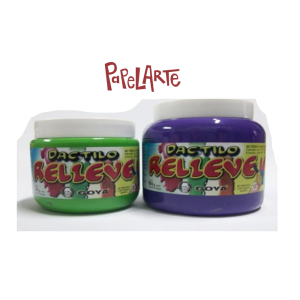 Dactilo pintura goya c/relieve