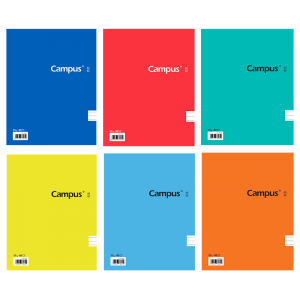 Cuaderno 80h a5 tapa rigida campus