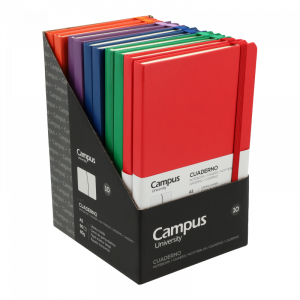 Cuaderno a5 96h 80gr c/elastico