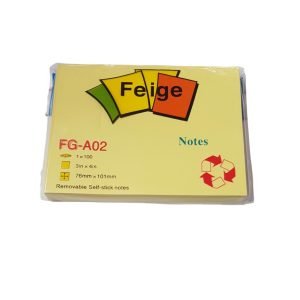 Notas autohadesivas 76mm x 101mm x100h