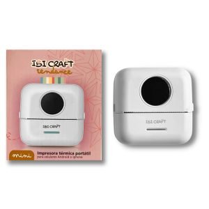 Mini impresora térmica portátil con bluetooth ibi craft