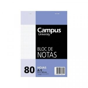 Block a5 rayado encolado y grapado campus