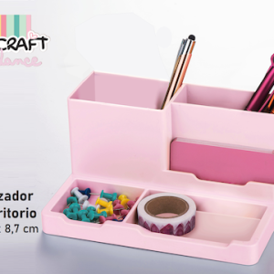 Organizador plastico de escritorio ibi craft tendance