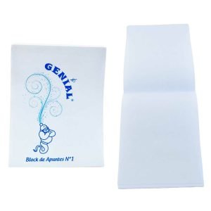 Block de apuntes nº1 9x13 genial