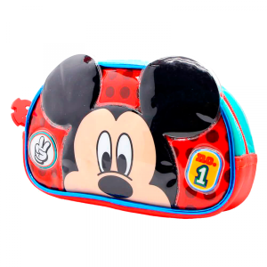 Cartuchera doble cierre mikey mouse