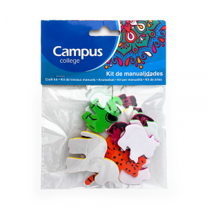 Confetti animales x12 en goma eva