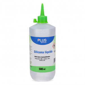 Silicona 500ml líquida Plus Office