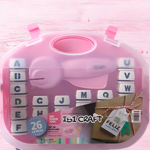 Perforadora de letras 26 1pzas