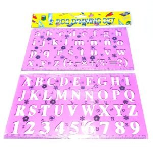 Plantilla de letras gde x2