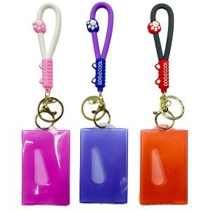 Porta tarjeta con llavero