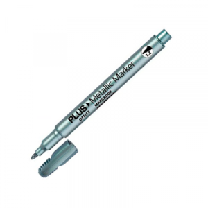 Marcador permanente metálico plus office