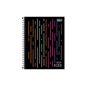 Cuaderno hojas lisas flúo c/ espiral tilibra neon