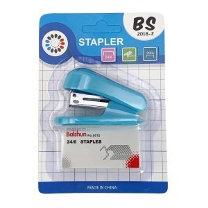 Engrampadora mini c/grapas 24/6