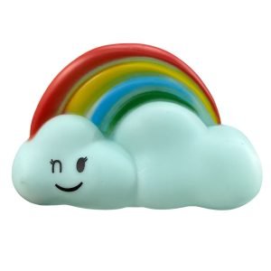 Lampara veladora nube arcoiris