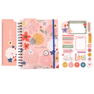 Cuaderno t.dura 150h diseño "love is in the air" ibi craft