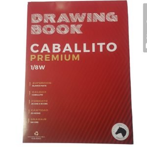 Block 1/8 180gr caballito premium x20h