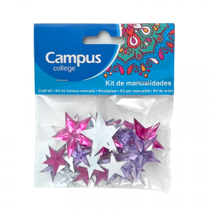 Confetti estrellas de acrilico x30