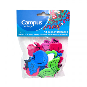 Confetti frutas de goma eva x24