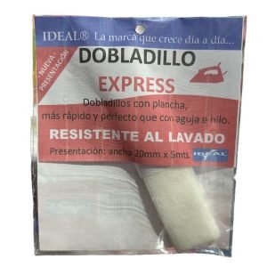 Cinta dobladillo express 20mm x 5mts