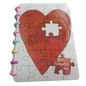 Cuaderno a5 inteligente corazon