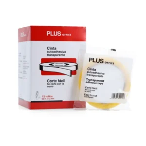 Cinta adhesiva 10x66. X12 plus office
