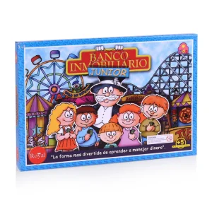 Juego de caja banco inmobiliario junior