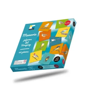 Juego de caja memoria de pajaros del uruguay