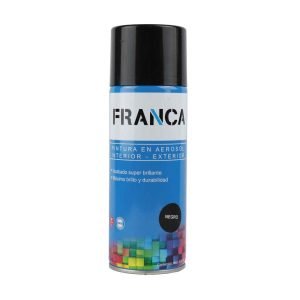 Pintura en aerosol alta temperatura franca