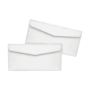 Sobres comerciales 1/2 oficio blanco 115x230