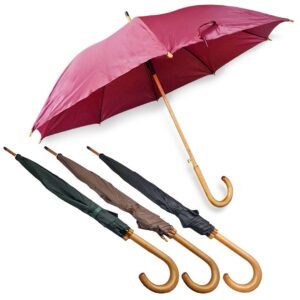 Paragua largo liso colores clasico