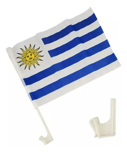 Bandera de uruguay para auto