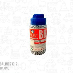 Exhibidor de balines 2000pcs x12