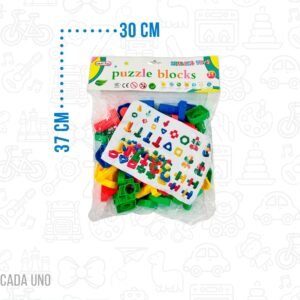 Juego de encastres 37x30cm tuercas y tornillos