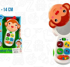 Teléfono interactivo musical monito