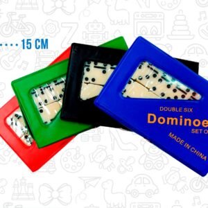 Juego de domino en estuche 9x15cm