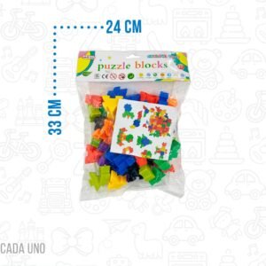Juego de encastres puzzle 33x24cm