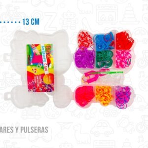 Kit para armar collares y pulseras de goma