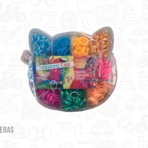 Kit para armar pulseras de goma modelo kitty