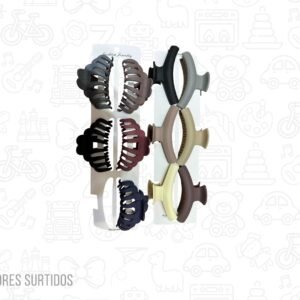 Pinza para pelo 10cm colores surtidos